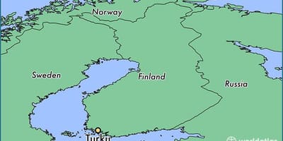 ನಕ್ಷೆ turku ಫಿನ್ಲ್ಯಾಂಡ್
